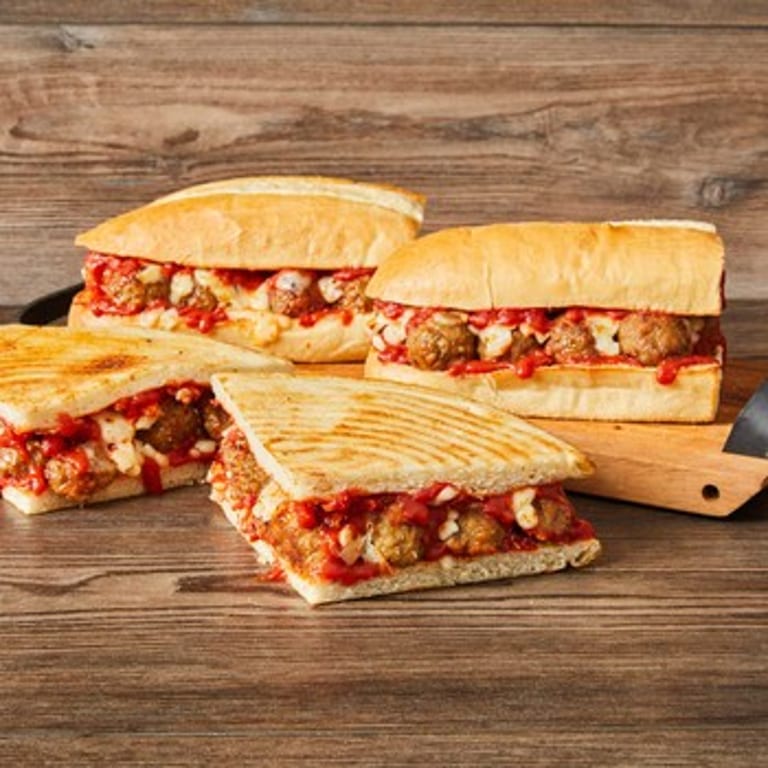 Delicious Meatball Hoagie