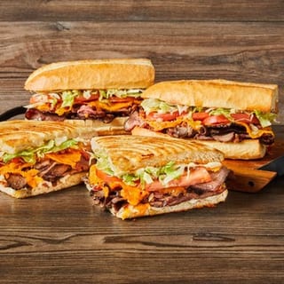 Beef Bacon Cheddar Hoagie